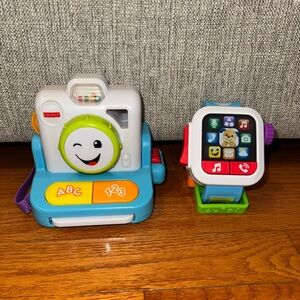 Fisher-Price Click & Learn Camera and Smartwatch